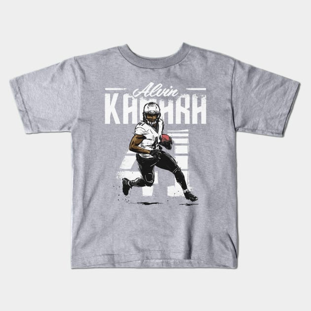 Alvin Kamara New Orleans Retro Kids T-Shirt by MASTER_SHAOLIN